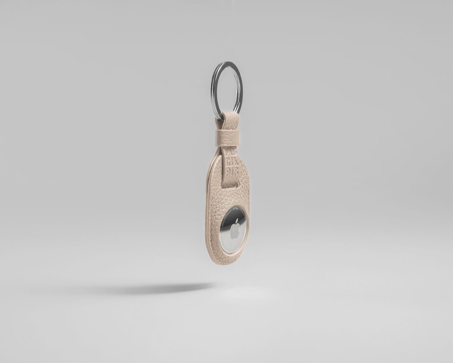 The 0.5 ml - Leather AirTag Keychain